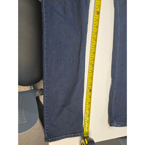 Women's Lee Riders Curvy Fit Jeans, Size 12/14, Dark Blue‎ - Picture 7 of 7